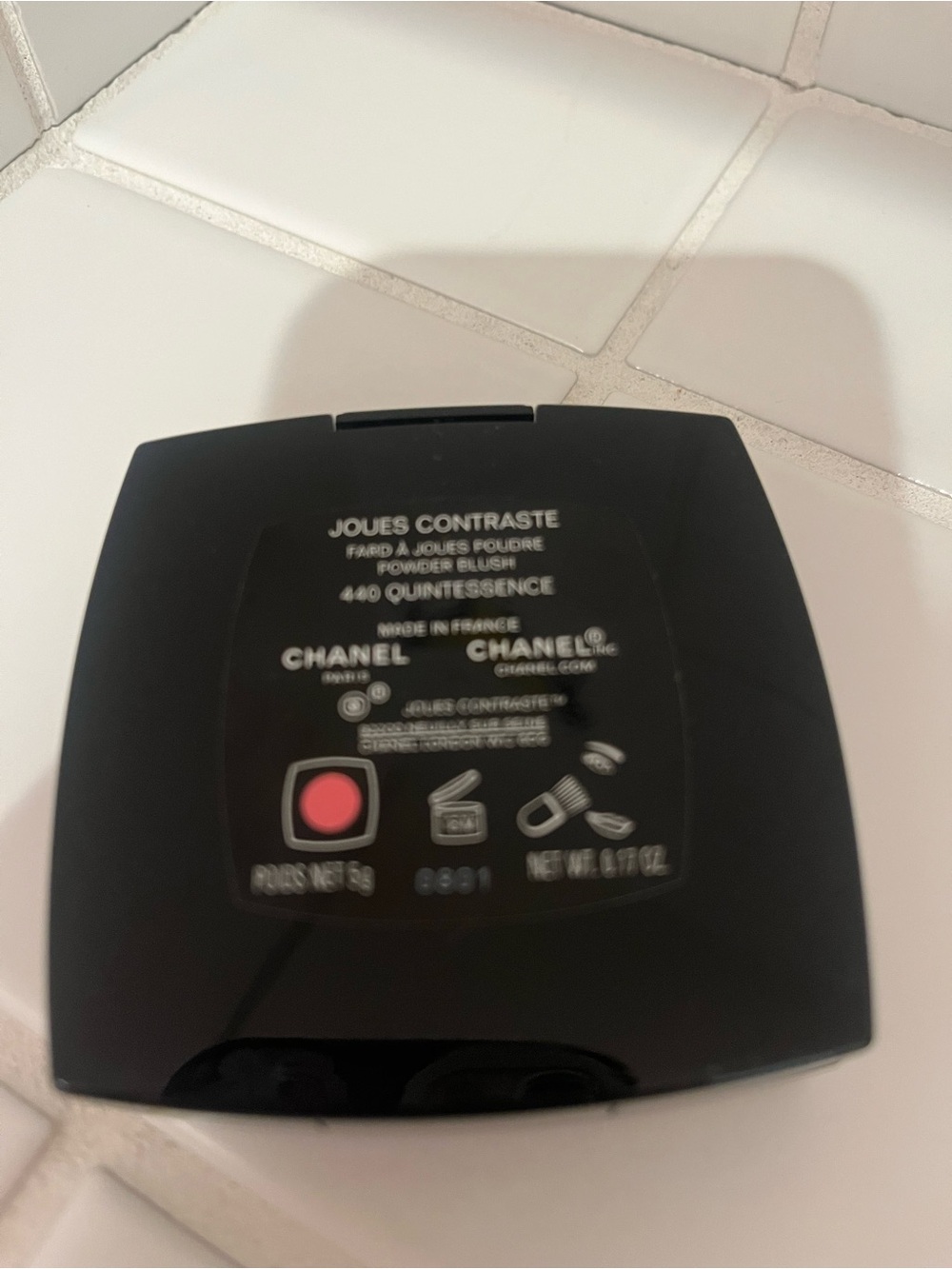 CHANEL JOUES CONTRASTE PIWDER BLUSH 440 QUINTESSENCE - Picture 3 of 4